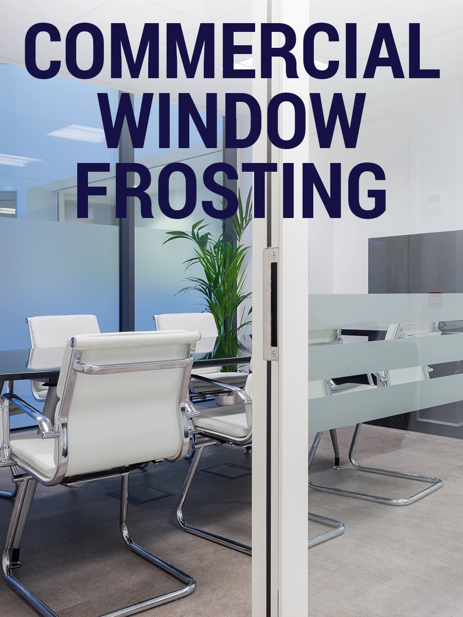 Commercial Window Frosting